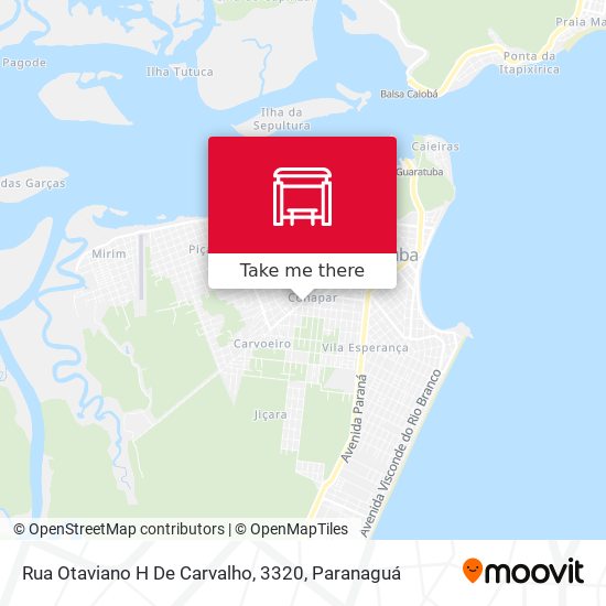 Rua Otaviano H De Carvalho, 3320 map