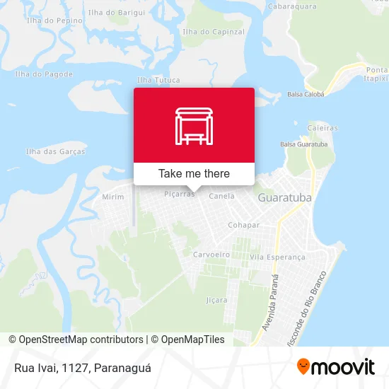 Rua Ivai, 1127 map