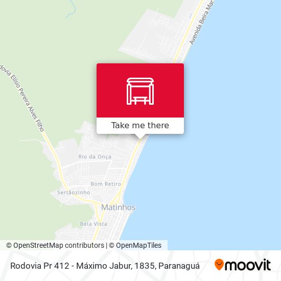 Rodovia Pr 412 - Máximo Jabur, 1835 map