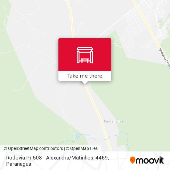 Rodovia Pr 508 - Alexandra / Matinhos, 4469 map