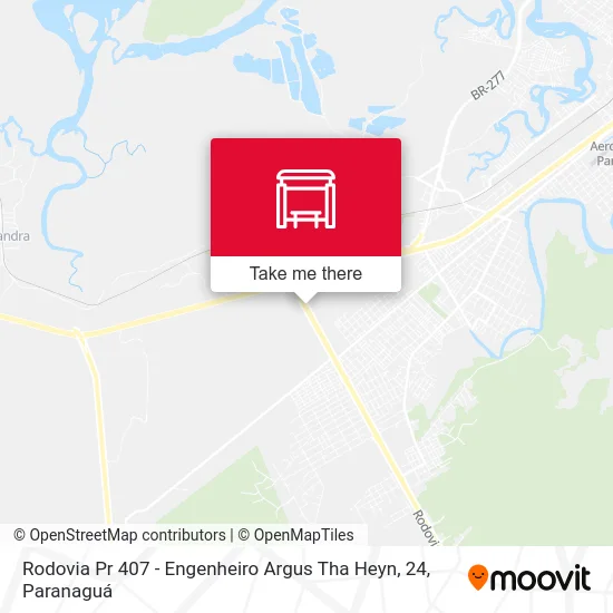 Rodovia Pr 407 -  Engenheiro Argus Tha Heyn, 24 map