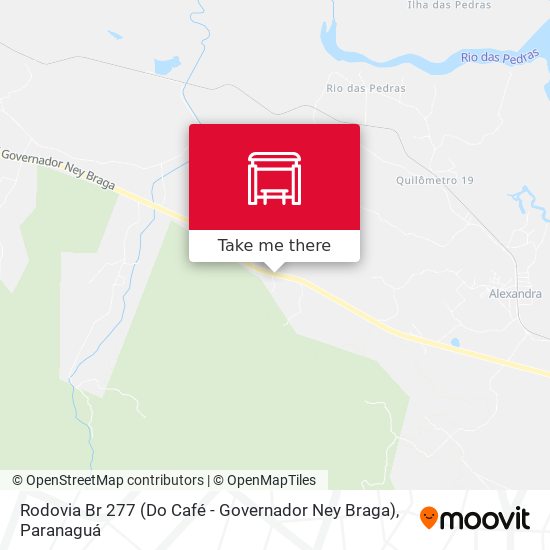 Rodovia Br 277 (Do Café - Governador Ney Braga) map