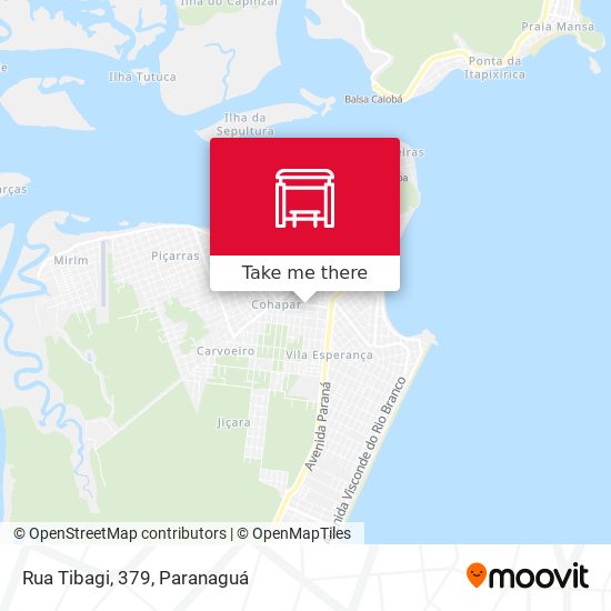 Rua Tibagi, 379 map