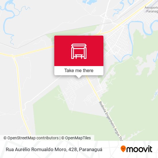 Mapa Rua Aurélio Romualdo Moro, 428