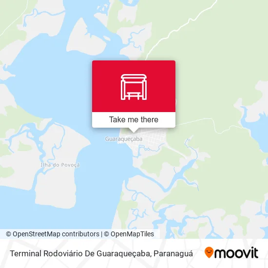 Terminal Rodoviário De Guaraqueçaba map