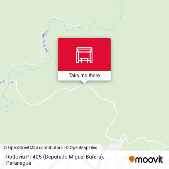 Rodovia Pr 405 (Deputado Miguel Bufara) map