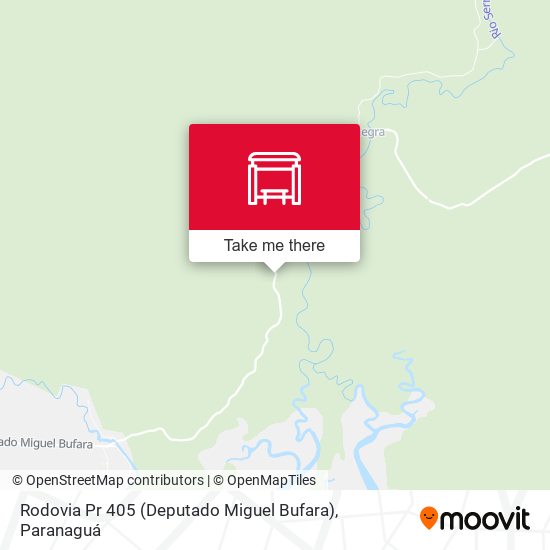 Rodovia Pr 405 (Deputado Miguel Bufara) map