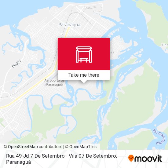 Rua 49 Jd 7 De Setembro - Vila 07 De Setembro map