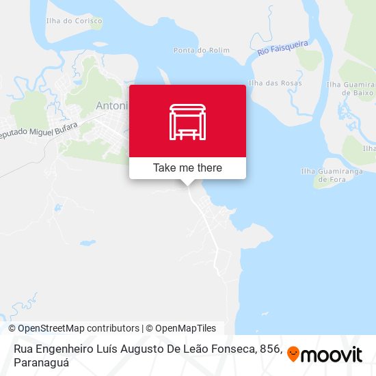 Rua Engenheiro Luís Augusto De Leão Fonseca, 856 map