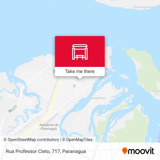 Rua Professor Cleto, 717 map
