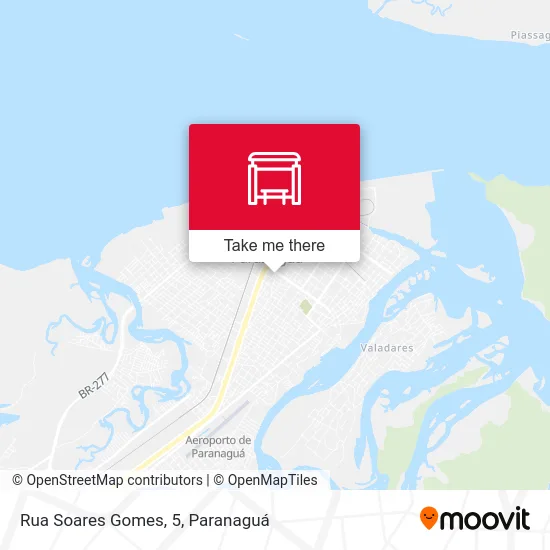 Rua Soares Gomes, 5 map