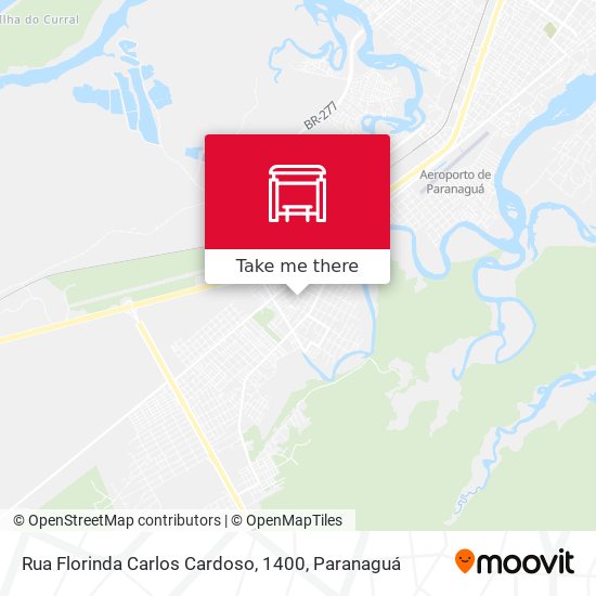 Mapa Rua Florinda Carlos Cardoso, 1400