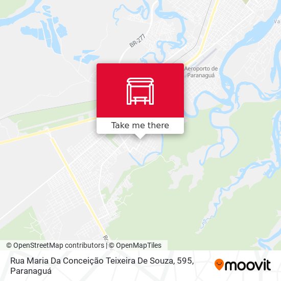 Rua Maria Da Conceição Teixeira De Souza, 595 map