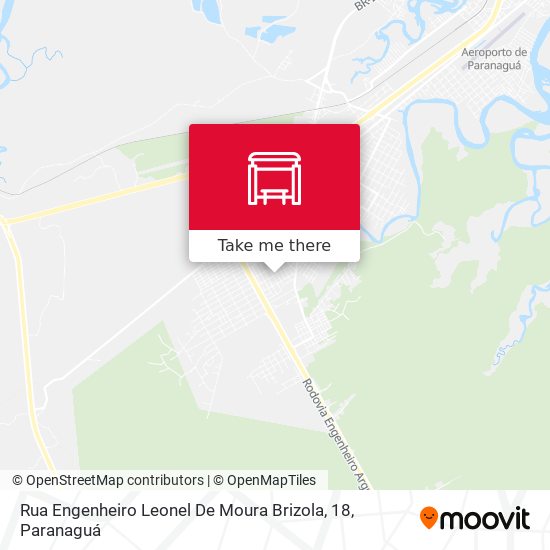 Mapa Rua Engenheiro Leonel De Moura Brizola, 18