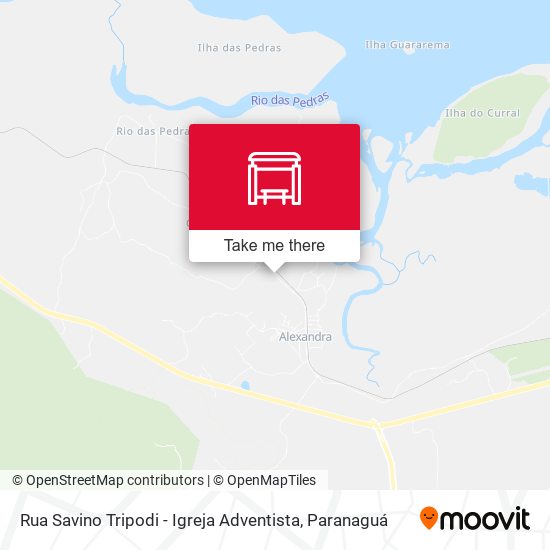 Rua Savino Tripodi - Igreja Adventista map