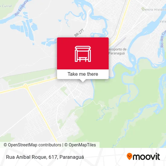Rua Aníbal Roque, 617 map