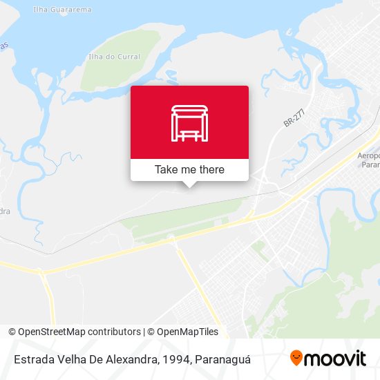 Estrada Velha De Alexandra, 1994 map
