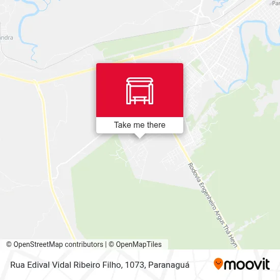 Rua Edival Vidal Ribeiro Filho, 1073 map