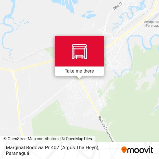 Marginal Rodovia Pr 407 (Argus Thá Heyn) map