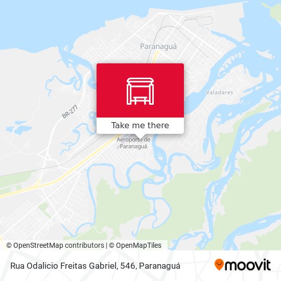 Mapa Rua Odalicio Freitas Gabriel, 546