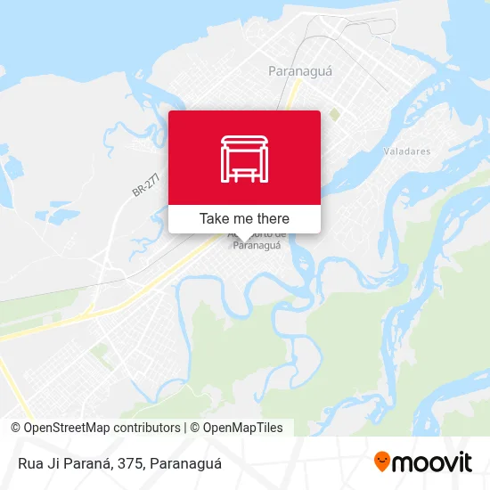 Rua Ji Paraná, 375 map