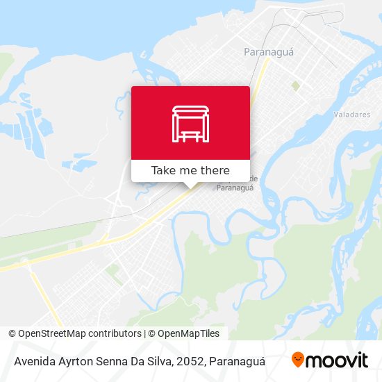 Mapa Avenida Ayrton Senna Da Silva, 2052