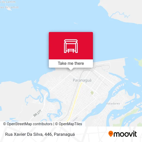 Rua Xavier Da Silva, 446 map