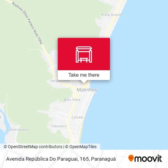 Mapa Avenida República Do Paraguai, 165