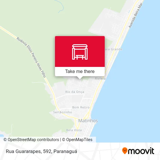 Rua Guararapes, 592 map