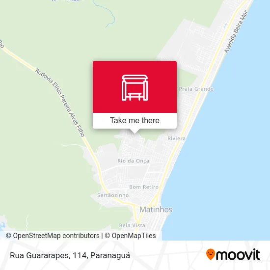 Rua Guararapes, 114 map