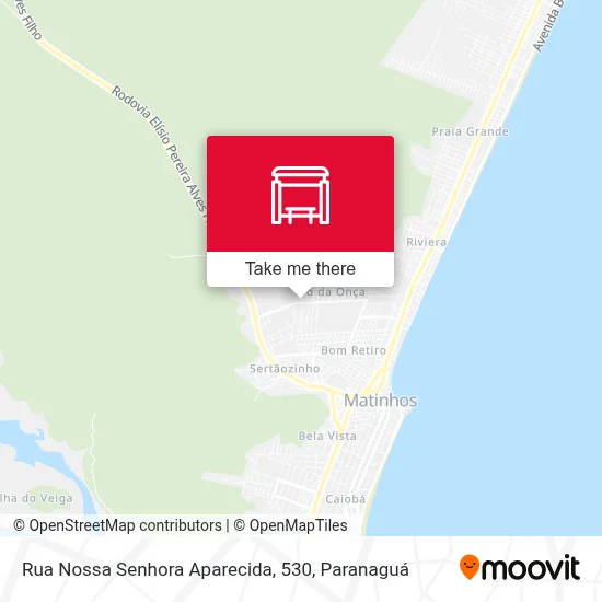 Rua Nossa Senhora Aparecida, 530 map