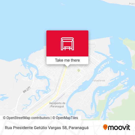 Rua Presidente Getúlio Vargas 58 map