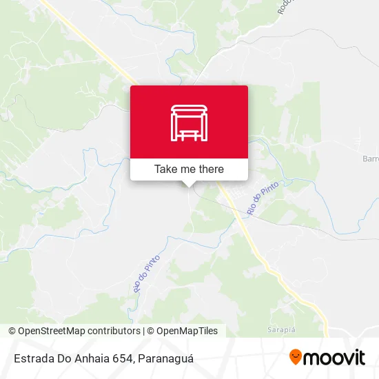 Estrada Do Anhaia 654 map