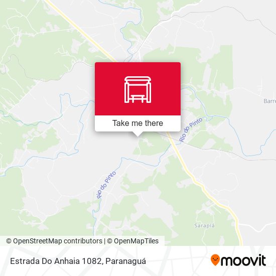 Estrada Do Anhaia 1082 map