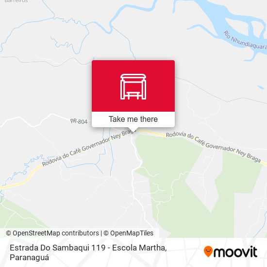 Estrada Do Sambaqui 119 - Escola Martha map