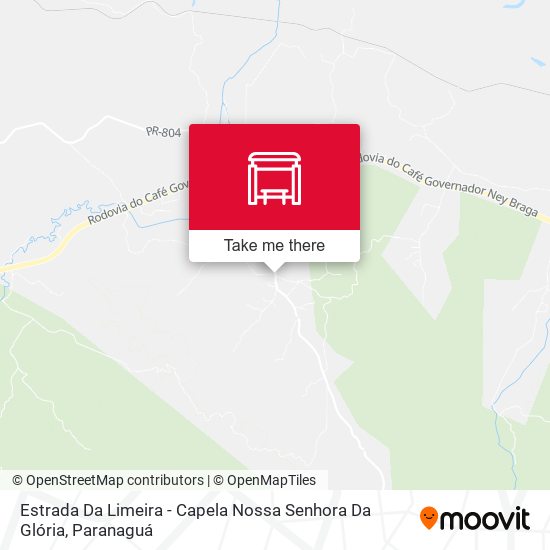 Estrada Da Limeira - Capela Nossa Senhora Da Glória map