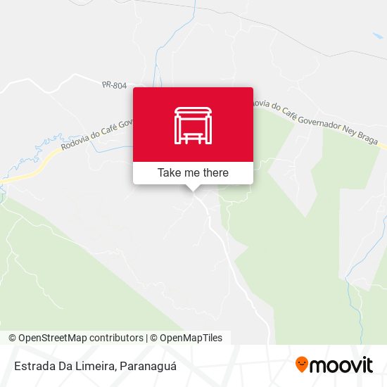Estrada Da Limeira map