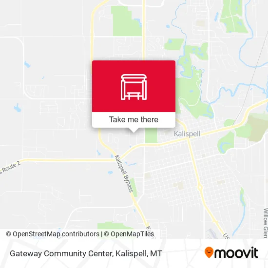 Gateway Community Center map