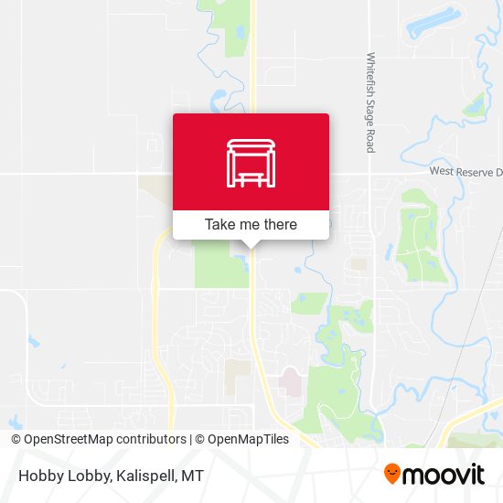 Mapa de Hobby Lobby