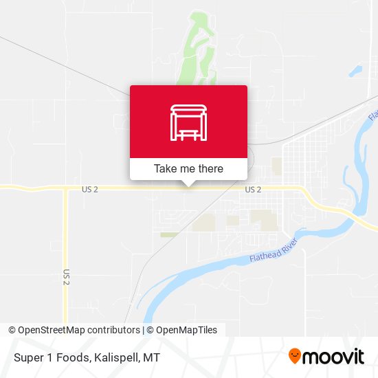 Mapa de Super 1 Foods