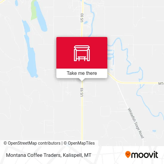 Montana Coffee Traders map