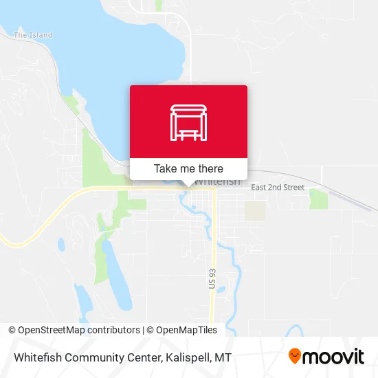 Whitefish Community Center map