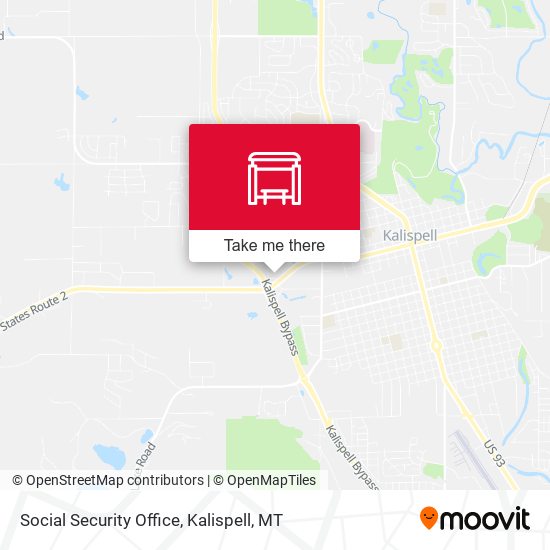 Social Security Office map