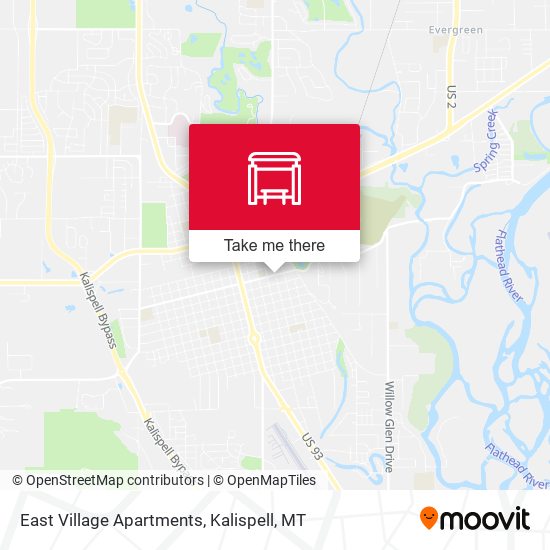 Mapa de East Village Apartments