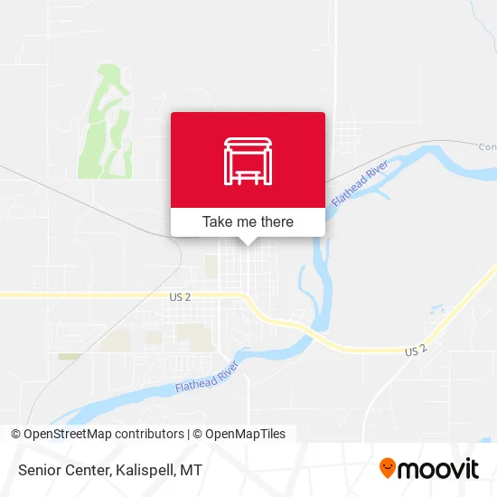 Senior Center map