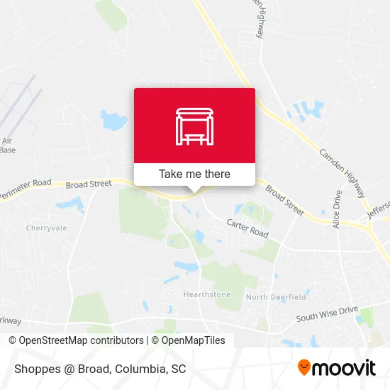 Mapa de Shoppes @ Broad