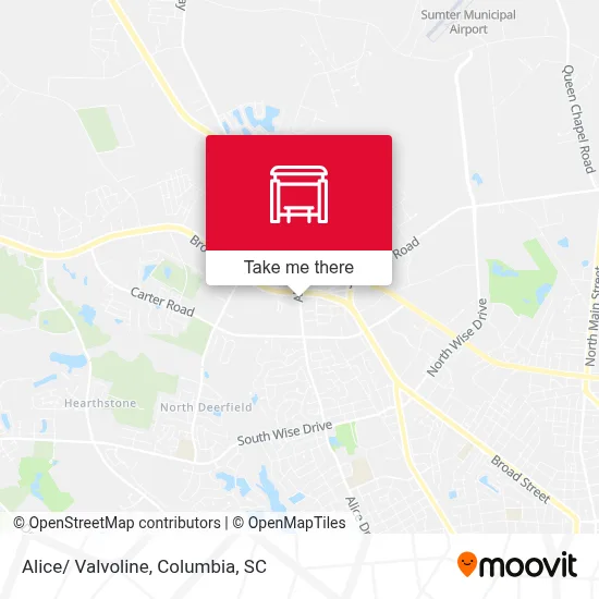 Alice/ Valvoline map