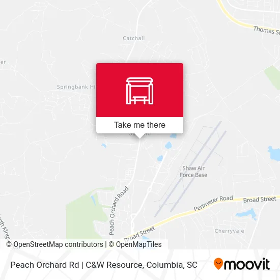 Peach Orchard Rd | C&W Resource map