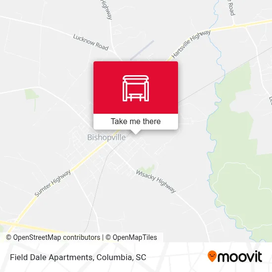 Field Dale Apartments map