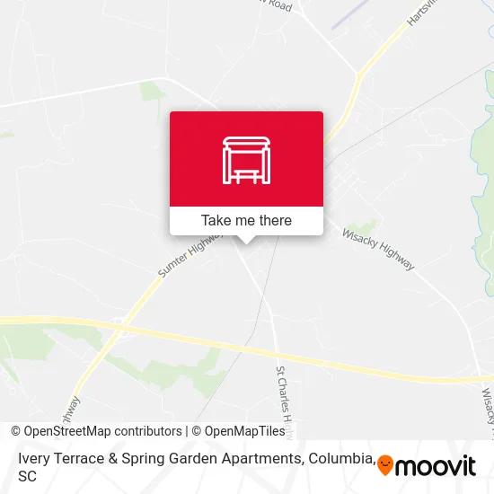 Ivery Terrace & Spring Garden Apartments map
